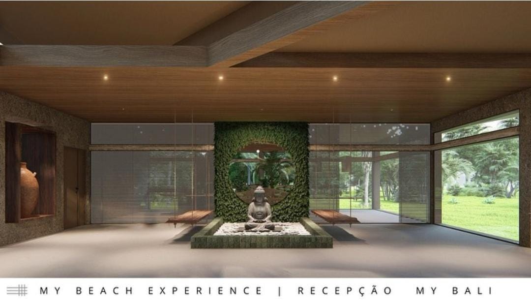 Imagem Flat com 1 Quarto à Venda, 25 m²em muro alto - Ipojuca