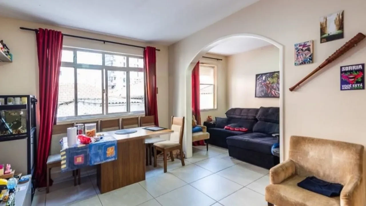 Apartamento com 3 Quartos à Venda, 100 m² em Boqueirão - Santos