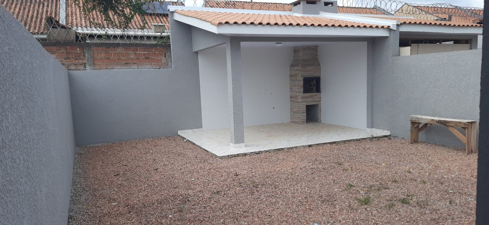 Imagem Casa com 3 Quartos à Venda, 72 m² em Santa Terezinha - Fazenda Rio Grande