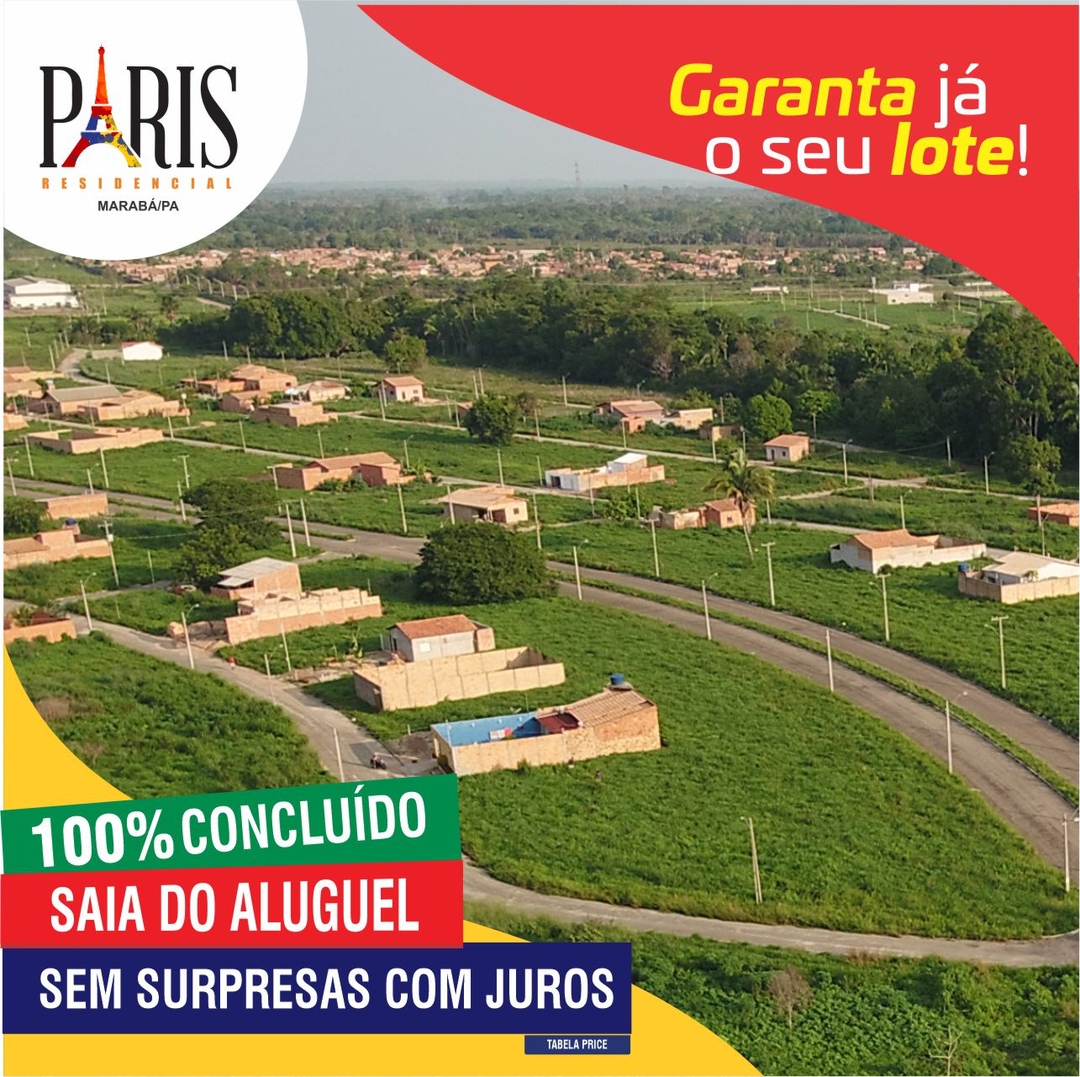 Imagem Terreno à Venda, 276 m²em PARIS - MARABA