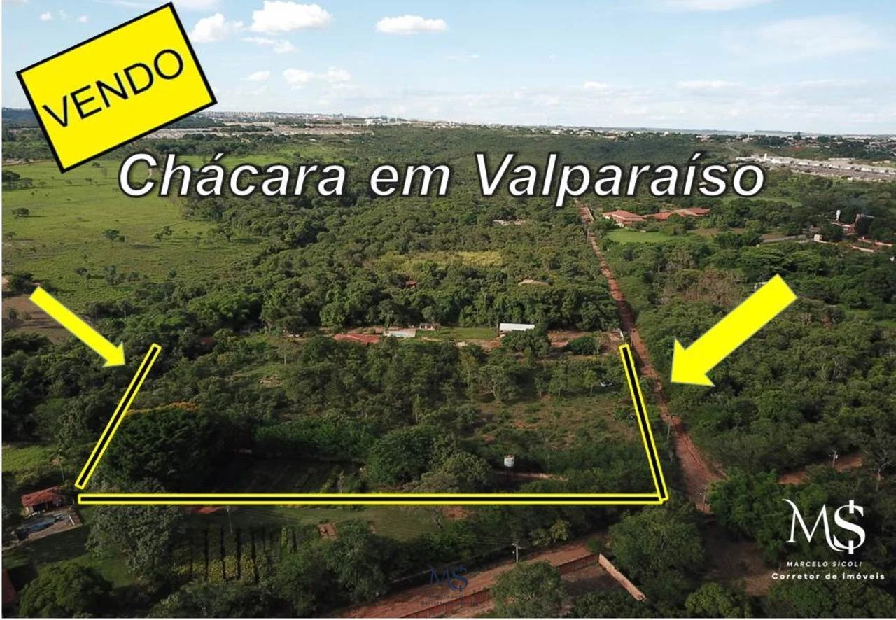 Fazenda à Venda, 18580 m² em Chácaras Ipanema - Valparaíso de Goiás