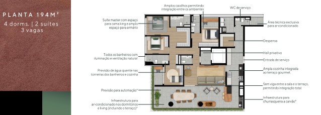 Imagem Apartamento com 3 Quartos à Venda, 147 m² em Moema - São Paulo