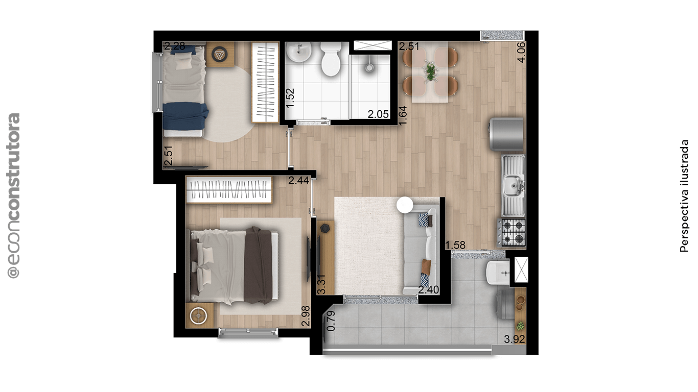 Imagem Apartamento com 2 Quartos à Venda, 43 m² em Vila São João - Guarulhos