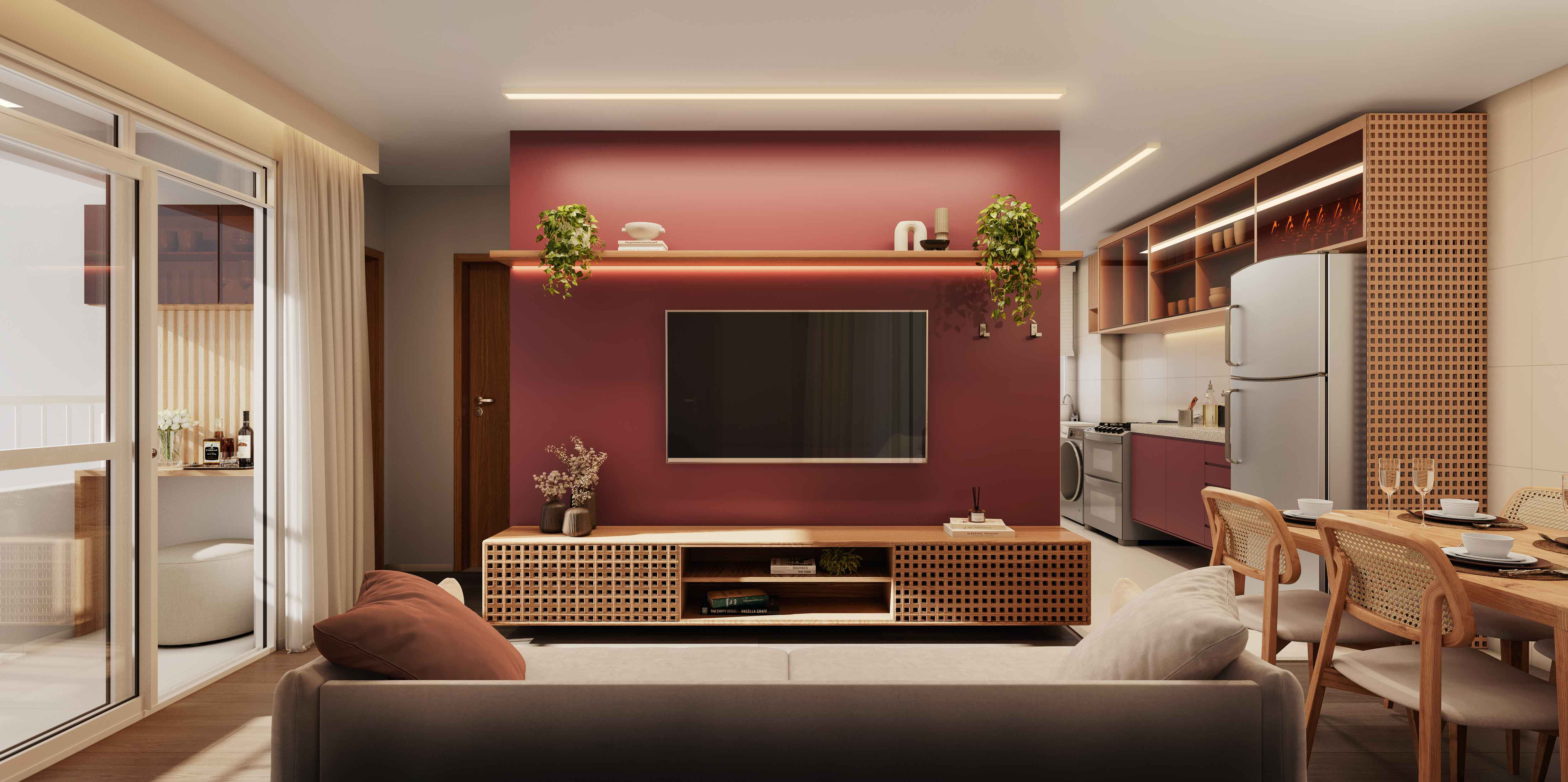 Imagem Apartamento com 2 Quartos à Venda, 49 m² em Três Barras - Contagem