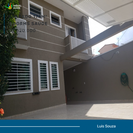 Sobrado com 3 Quartos à Venda,  em Saúde - São Paulo