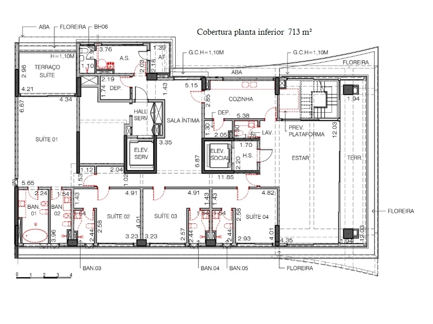 Foto do imóvel: Cobertura com 4 Quartos à Venda, 713 m² em Jardim Paulista - São Paulo