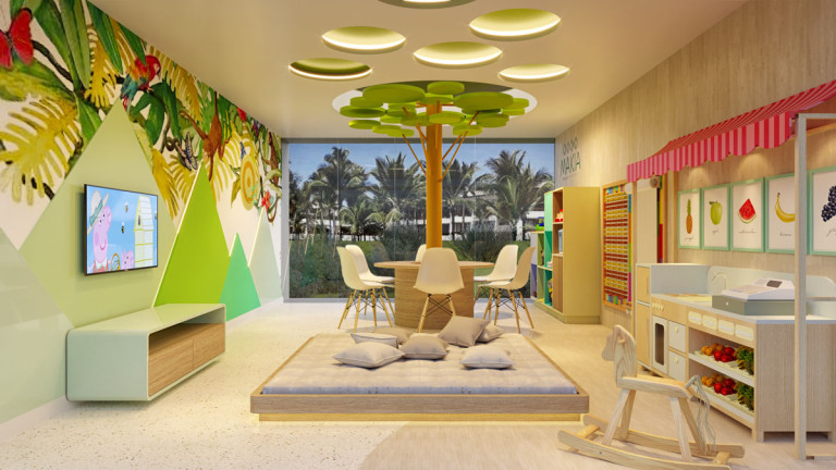 Imagem Apartamento com 1 Quarto à Venda, 30 m² em Praia de Muro Alto - Ipojuca