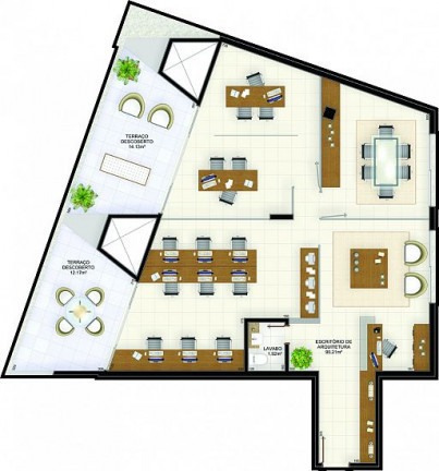 Imagem Sala Comercial à Venda ou Locação, 90 m² em Centro - Criciúma