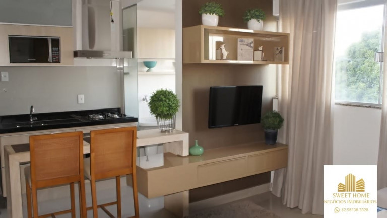 Imagem Apartamento com 2 Quartos à Venda, 57 m² em Vila Rosa - Goiânia