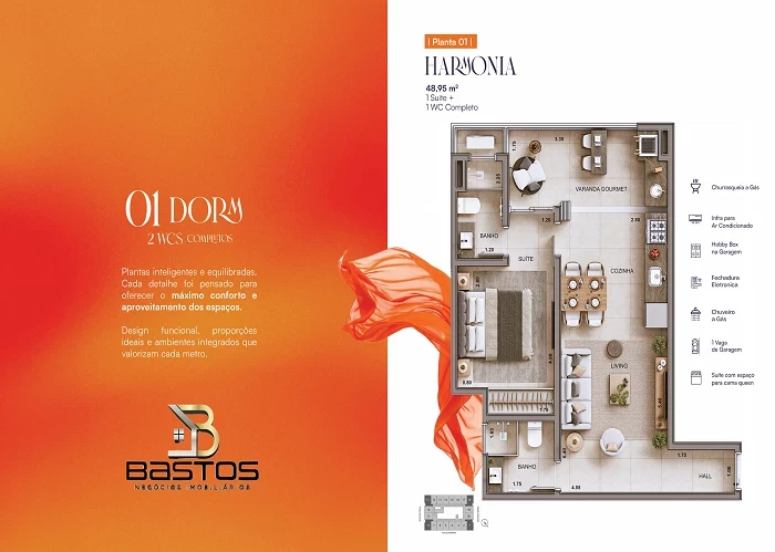 Imagem Apartamento com 1 Quarto à Venda, 40 m² em Praia Grande - Ubatuba