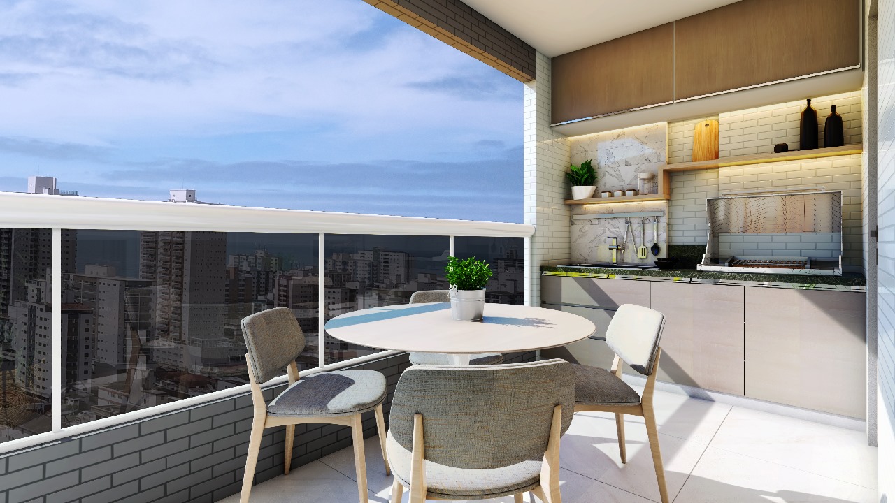 Imagem Apartamento com 2 Quartos à Venda, 64 m²em Guilhermina - Praia Grande