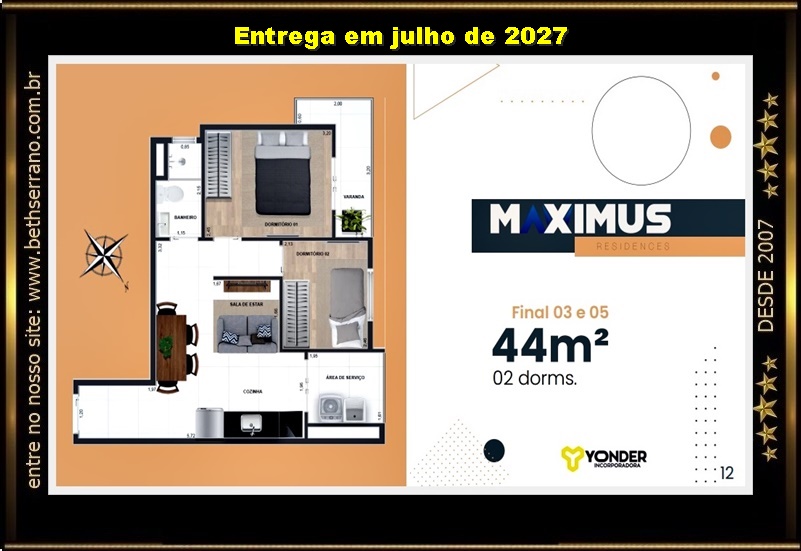 Imagem Apartamento com 2 Quartos à Venda, 41 m²em Penha de França - São Paulo