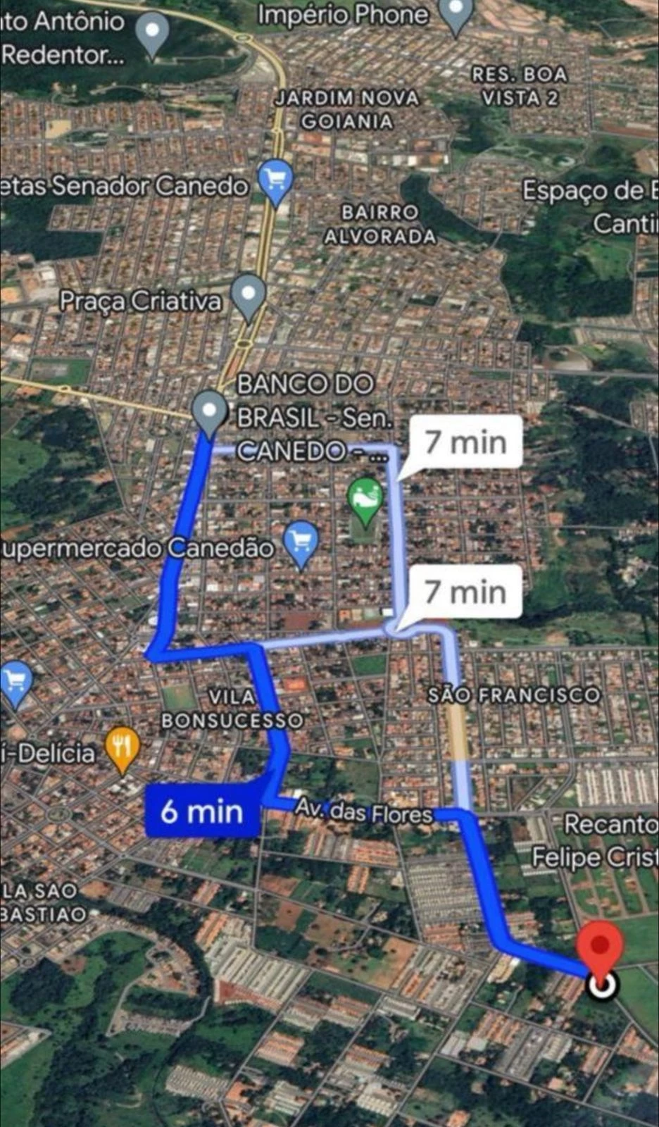 Imagem Terreno à Venda, 7.250 m² em Sítios Vale das Brisas - Senador Canedo
