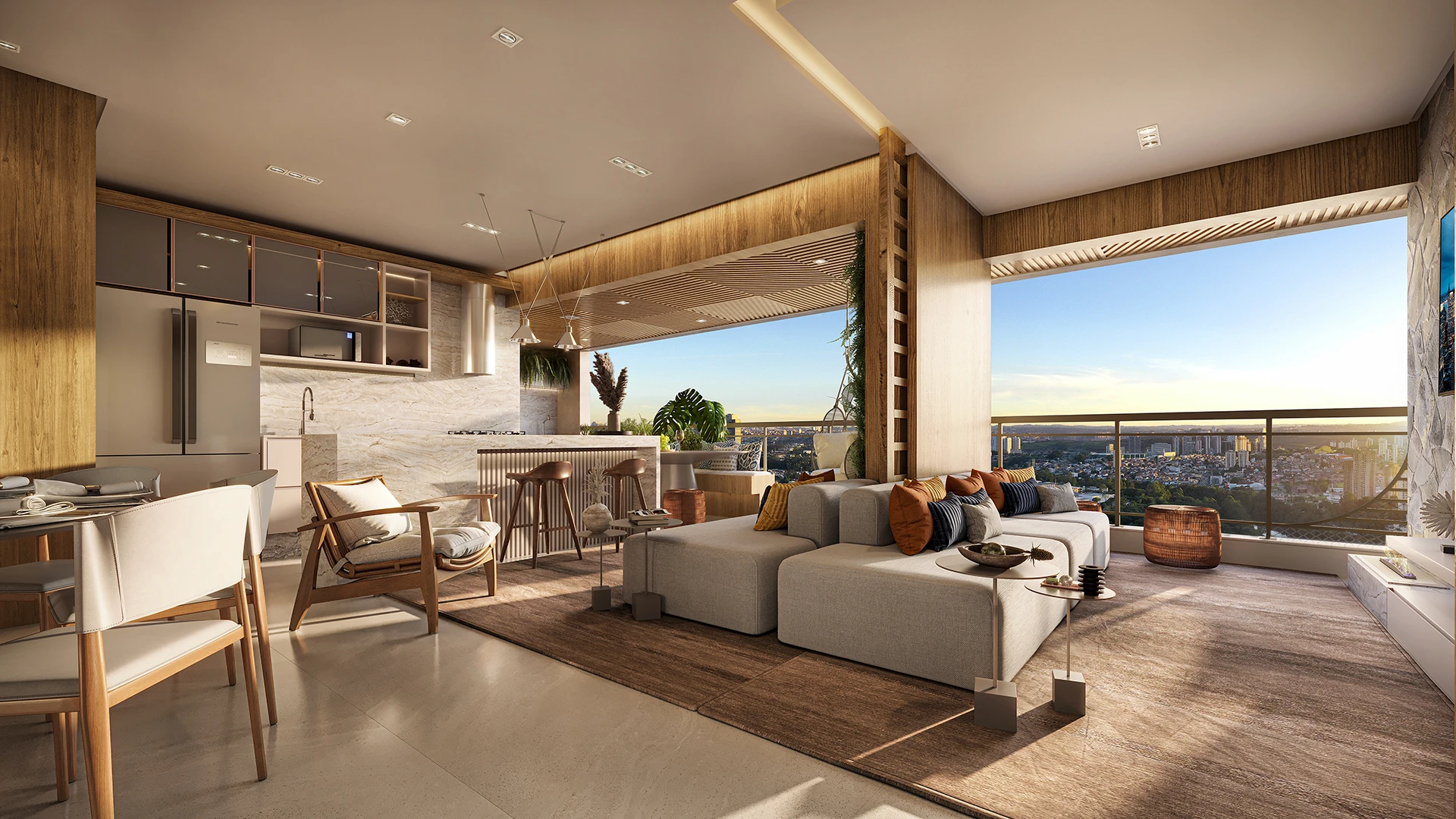 Imagem Apartamento com 2 Quartos à Venda, 74 metros em Alphagran Alphaville - Barueri
