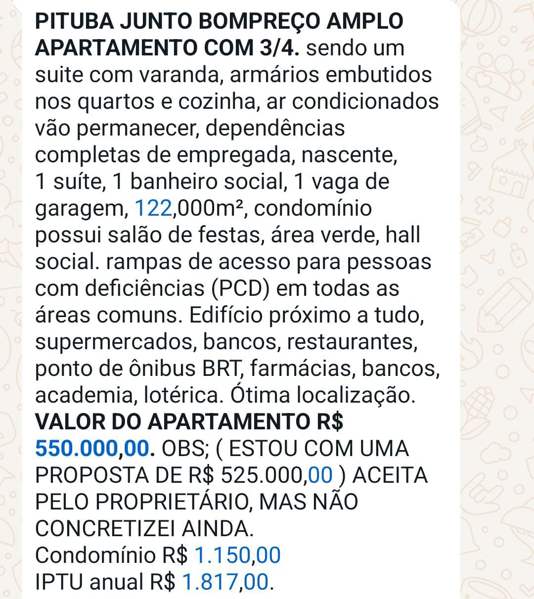 Imagem Apartamento com 4 Quartos à Venda, 122 m²em Pituba - Salvador