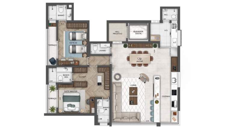 Imagem Apartamento com 3 Quartos à Venda, 142 m² em Perdizes - São Paulo