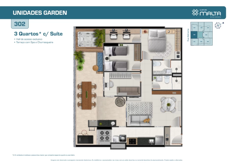 Imagem Apartamento com 2 Quartos à Venda, 58 m² em Praia de Itaparica - Vila Velha