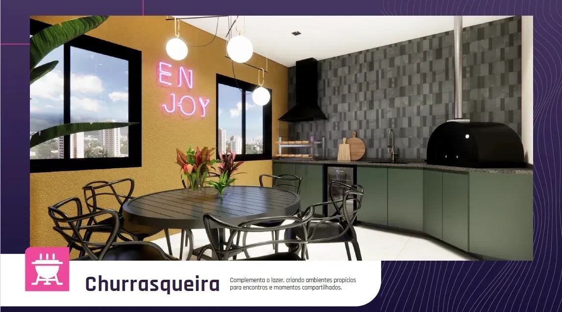 Imagem Studio com 1 Quarto à Venda, 27 m² em Da Luz - Nova Iguaçu