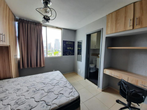 Imagem Flat com 1 Quarto à Venda, 45 m² em Vila Tramontano - São Paulo