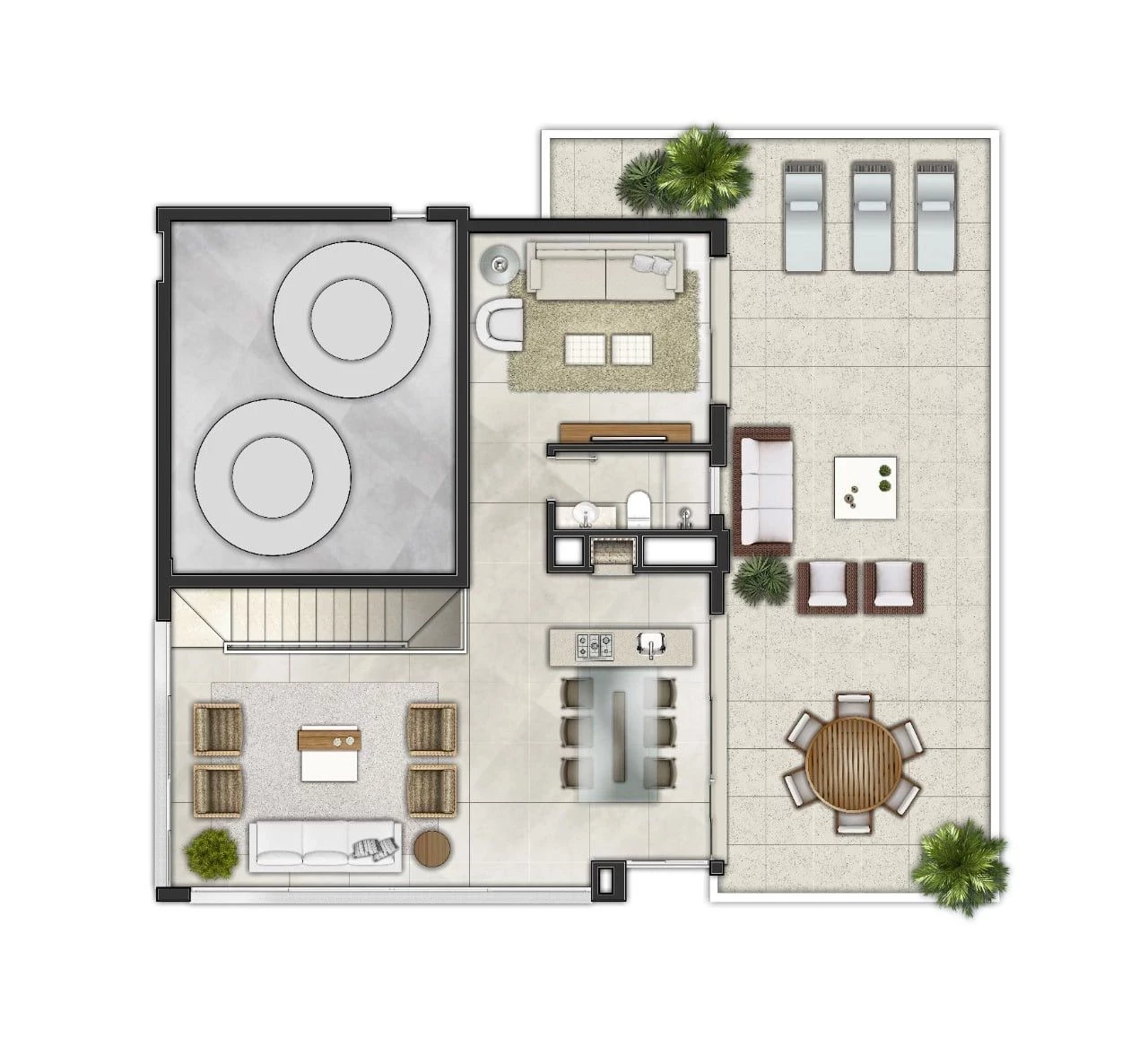 Imagem Cobertura com 3 Quartos à Venda, 276 m² em Torres - Torres