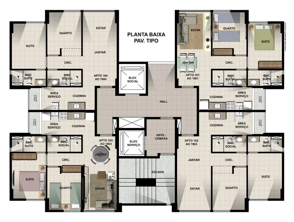 Imagem Apartamento com 2 Quartos à Venda, 47 m² em Campo Grande - Recife