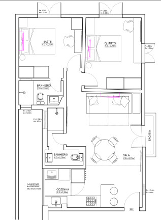 Imagem Apartamento com 2 Quartos à Venda, 70 m² em Humaitá - Rio de Janeiro