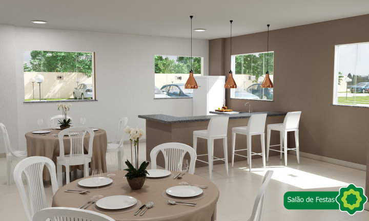Imagem Apartamento com 2 Quartos à Venda, 54 m² em Parque Oeste Industrial - Goiânia