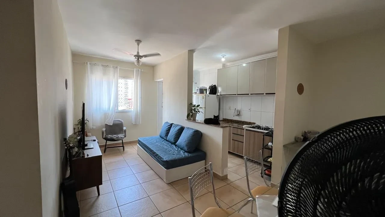 Imagem Apartamento com 1 Quarto à Venda, 44 m² em Tupi - Praia Grande