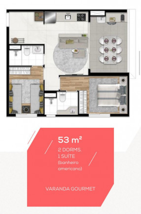 Imagem Apartamento com 2 Quartos à Venda, 53 m² em Barra Funda - São Paulo