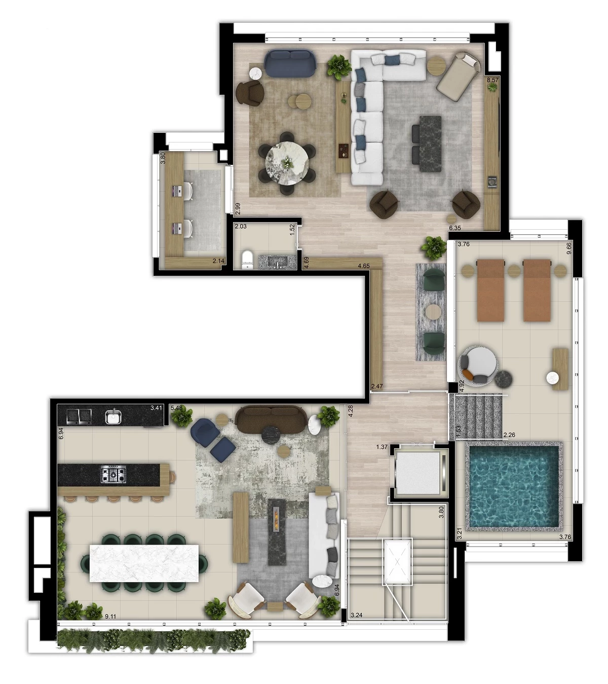 Imagem Apartamento com 4 Quartos à Venda, 506 m² em Pinheiros - São Paulo