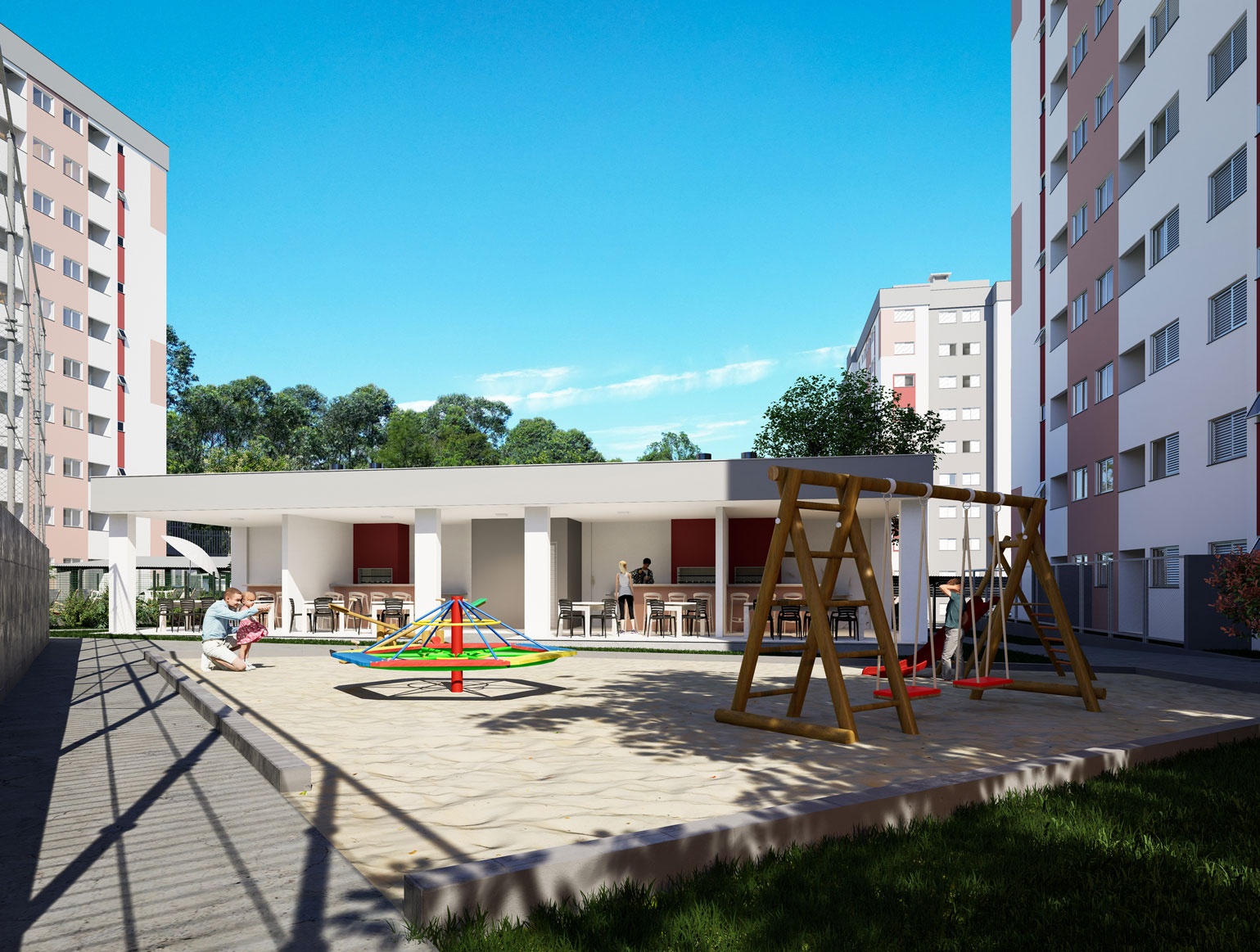 Imagem Apartamento com 2 Quartos à Venda, 54 m² em Linha Batista - Criciúma