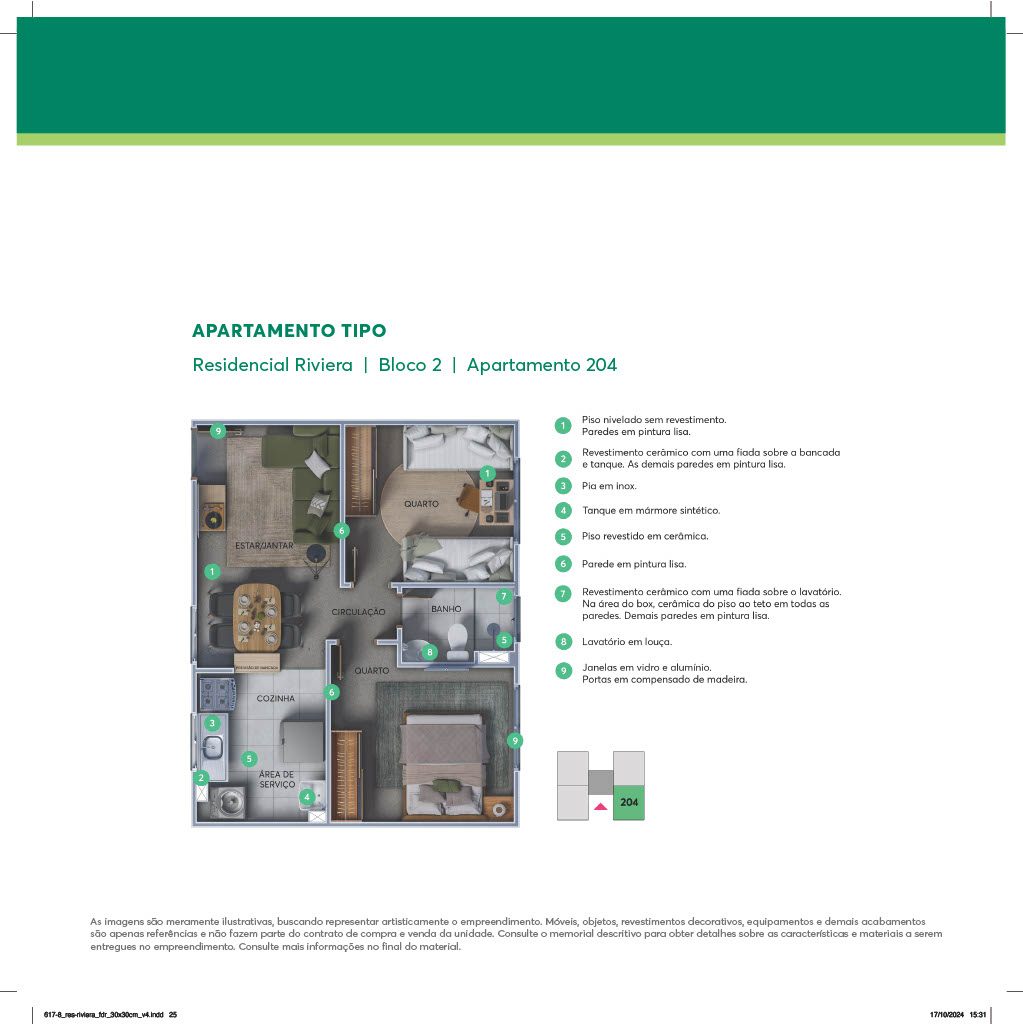 Imagem Apartamento com 2 Quartos à Venda, 43 m² em Jardim Eugênio Mendes Lopes - Ribeirão Preto