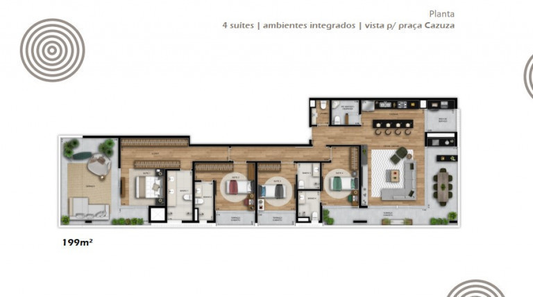 Imagem Apartamento com 3 Quartos à Venda, 127 m²em Sumarezinho - São Paulo