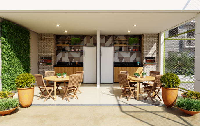 Imagem Apartamento com 2 Quartos à Venda, 50 m² em Jardim Limoeiro - Serra