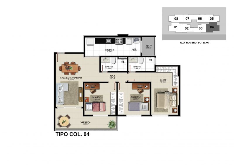 Imagem Apartamento com 3 Quartos à Venda, 97 m² em Praia da Costa - Vila Velha