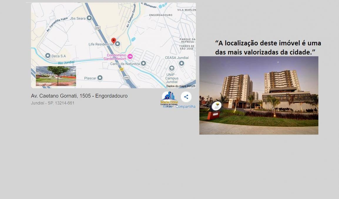 Imagem Apartamento com 3 Quartos à Venda, 783 m² em Engordadouro - Jundiaí