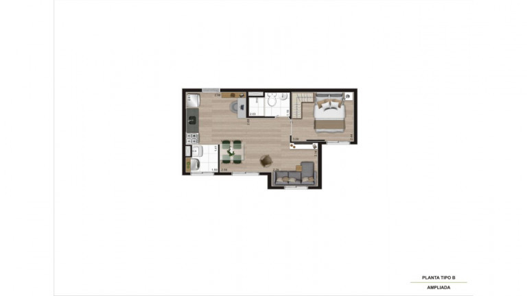 Imagem Apartamento com 2 Quartos à Venda, 36 m²em Cambuci - São Paulo