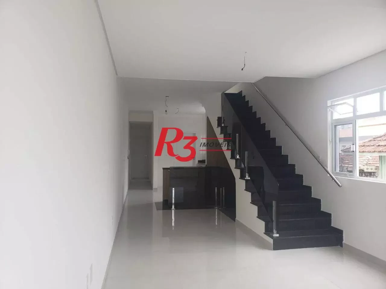 Imagem Casa de Vila com 3 Quartos à Venda, 155 m² em Embaré - Santos
