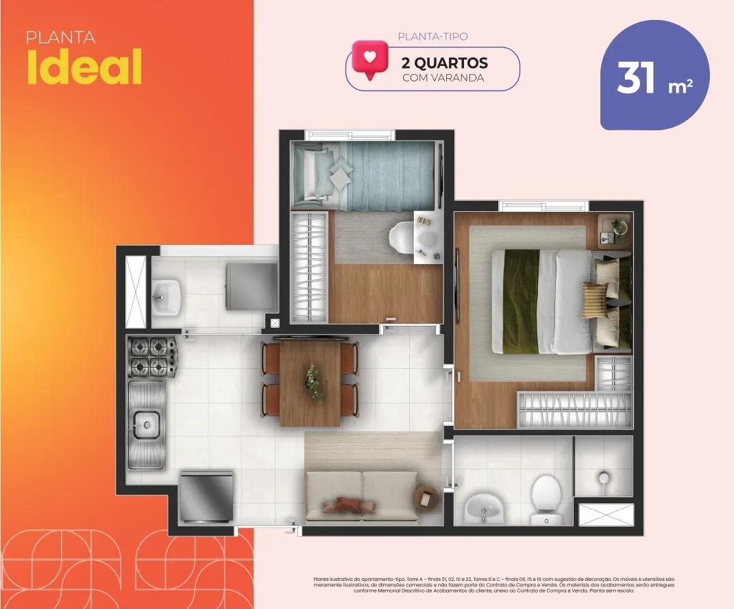 Foto do imóvel: Apartamento com 1 Quarto à Venda, 25 metro em Água Branca - São Paulo