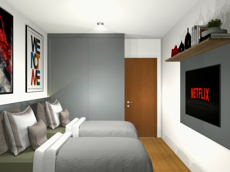 Imagem Apartamento com 2 Quartos para Alugar, 63 m²em Buraquinho - Lauro de Freitas