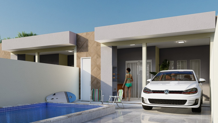 Imagem Casa com 3 Quartos à Venda, 79 m² em Jd. Palmeiras - Itanhaém