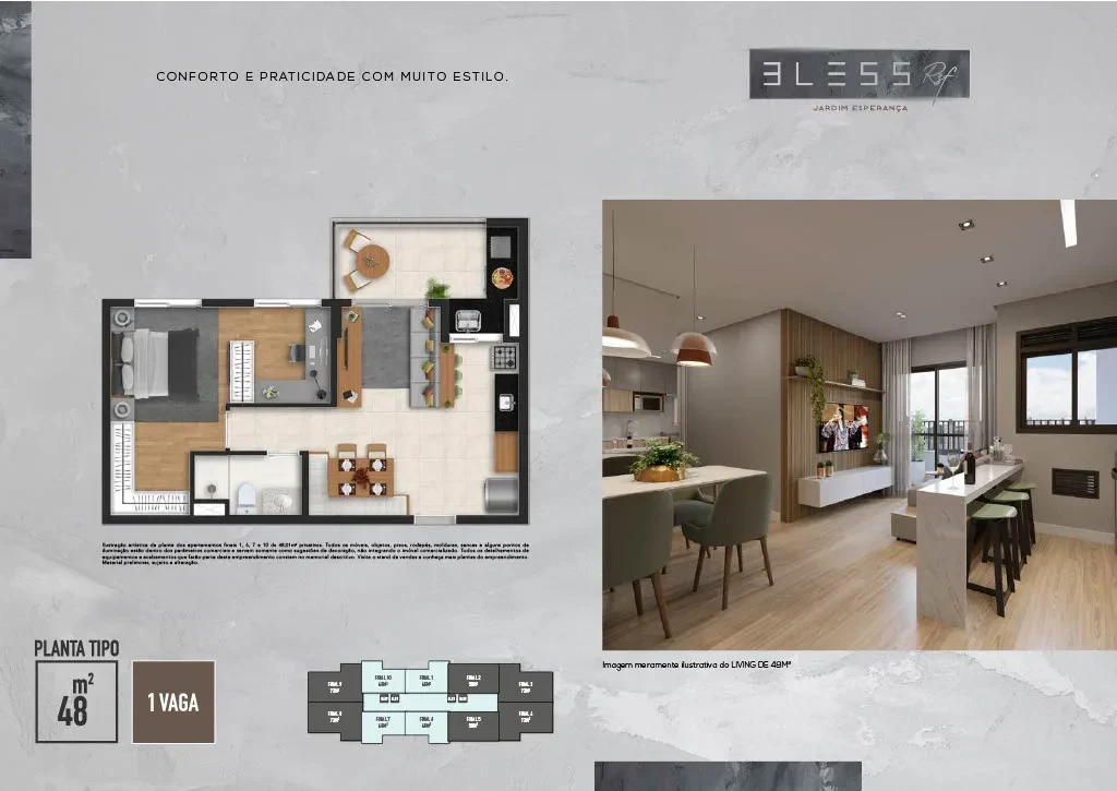 Imagem Apartamento com 3 Quartos à Venda, 73 metros em  - BARUERI