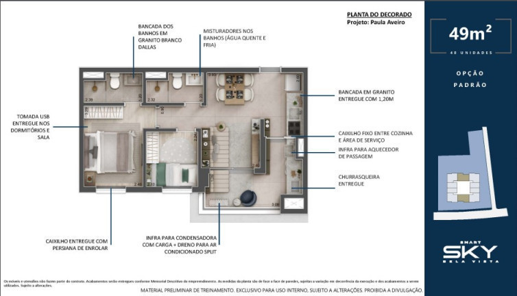Imagem Apartamento com 2 Quartos à Venda,  em Vila Osasco - Osasco