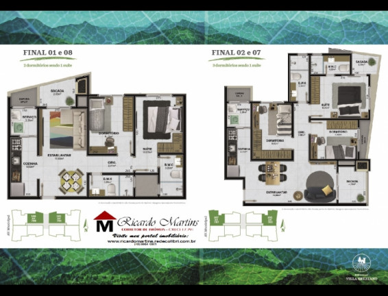 Imagem Apartamento com 2 Quartos à Venda ou Temporada, 61 m²em Centro - Siderópolis