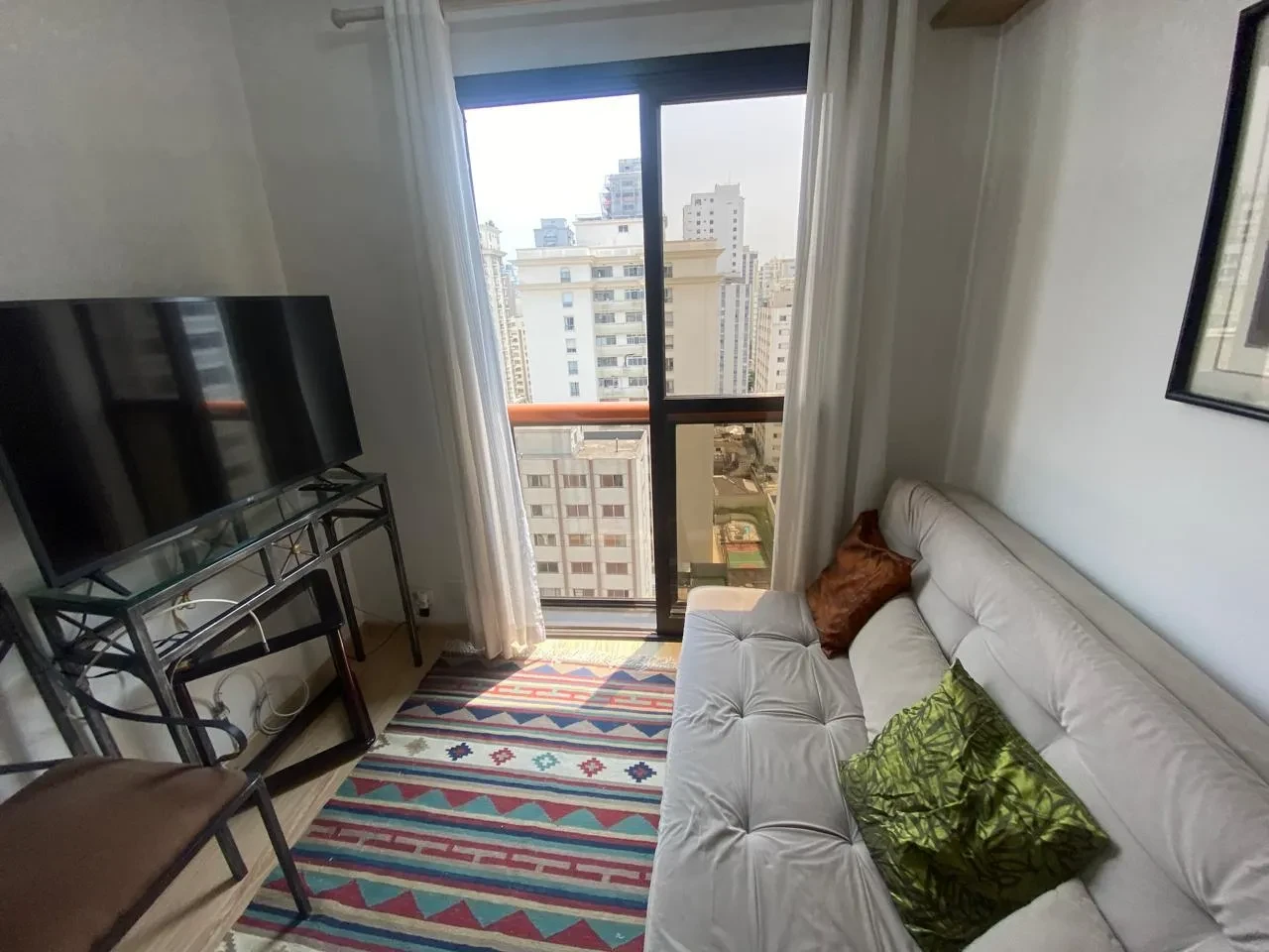 Imagem Flat com 2 Quartos à Venda ou Locação, 60 m² em Jardim Paulista - São Paulo