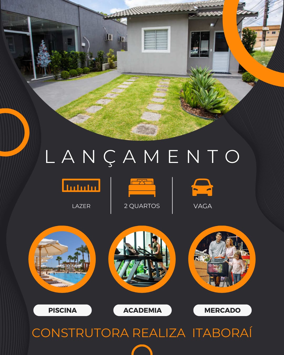Casa de Condomínio com 2 Quartos à Venda, 150 m²em Caluge - Itaboraí