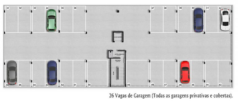 Imagem Apartamento com 2 Quartos à Venda, 5.200 m² em Pinheirinho - Criciúma