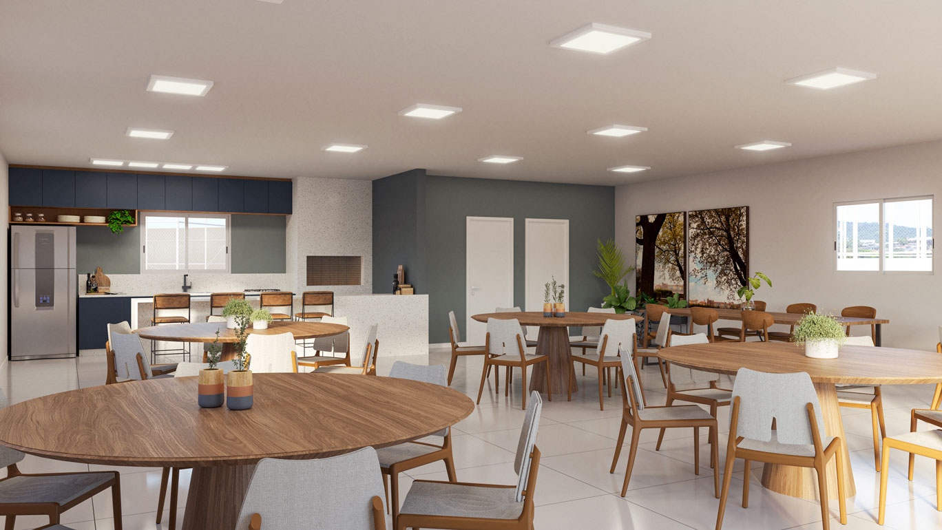 Imagem Apartamento com 2 Quartos à Venda, 54 m² em Linha Batista - Criciúma