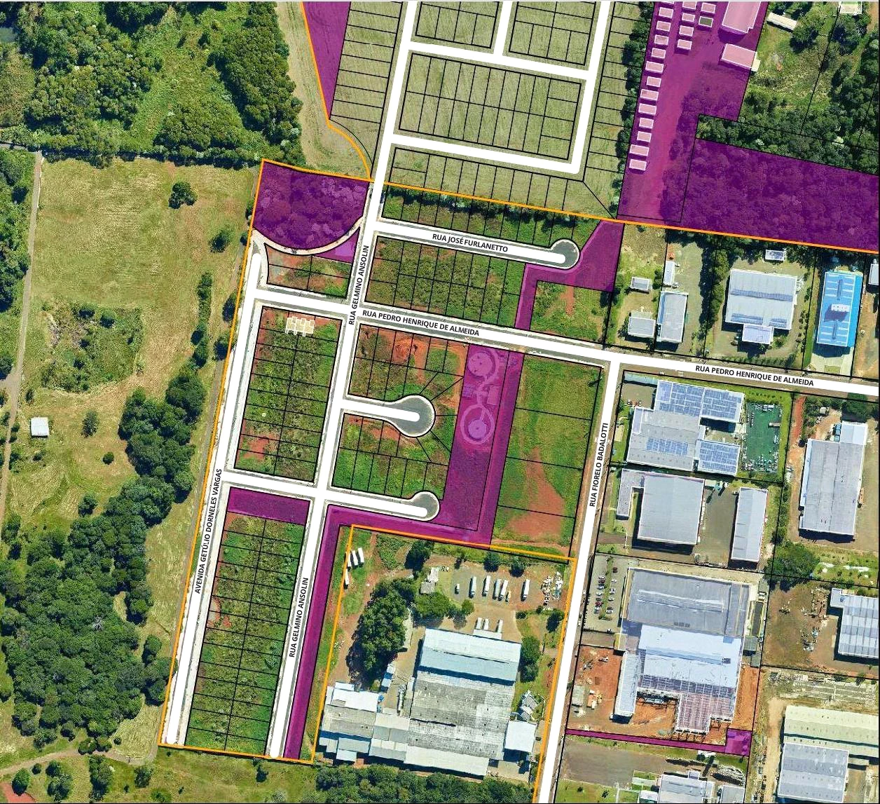 Imagem Terreno à Venda, 754 metro em Industrial - Chapecó