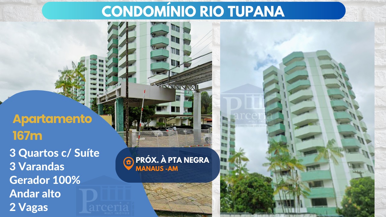 Apartamento com 3 Quartos à Venda, 167 m²em Nova Esperança - Manaus